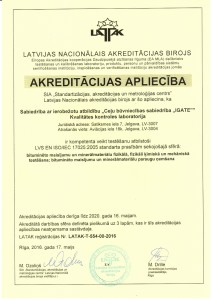 Akreditacija Laboratorija