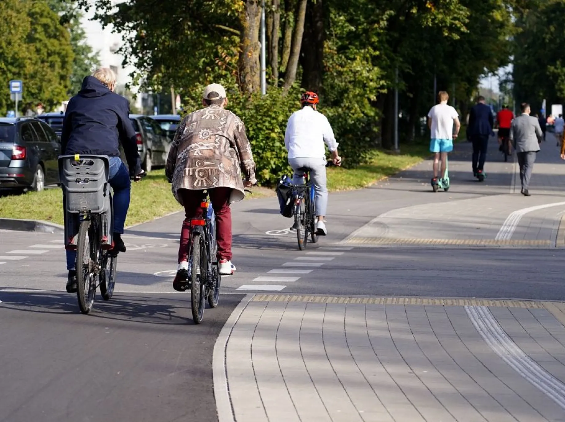 Construction of the “Imanta-Daugavgrīva” cycle path