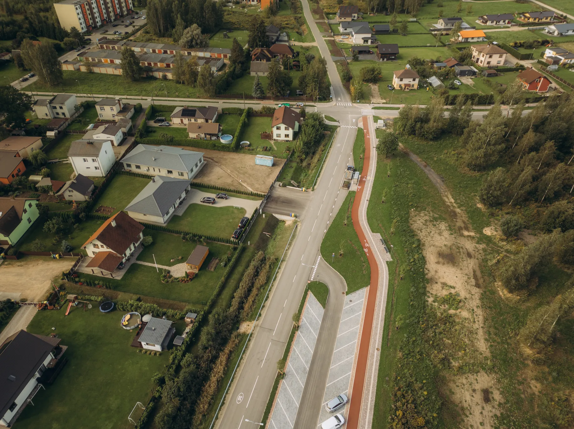 Reconstruction of the 2nd and 3rd lines and the section of Namejs Street in Jelgava