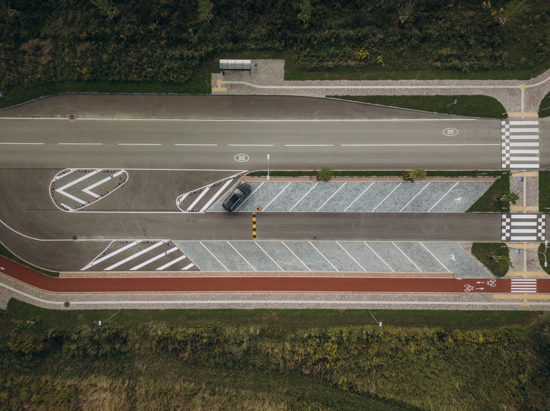 Reconstruction of the 2nd and 3rd lines and the section of Namejs Street in Jelgava