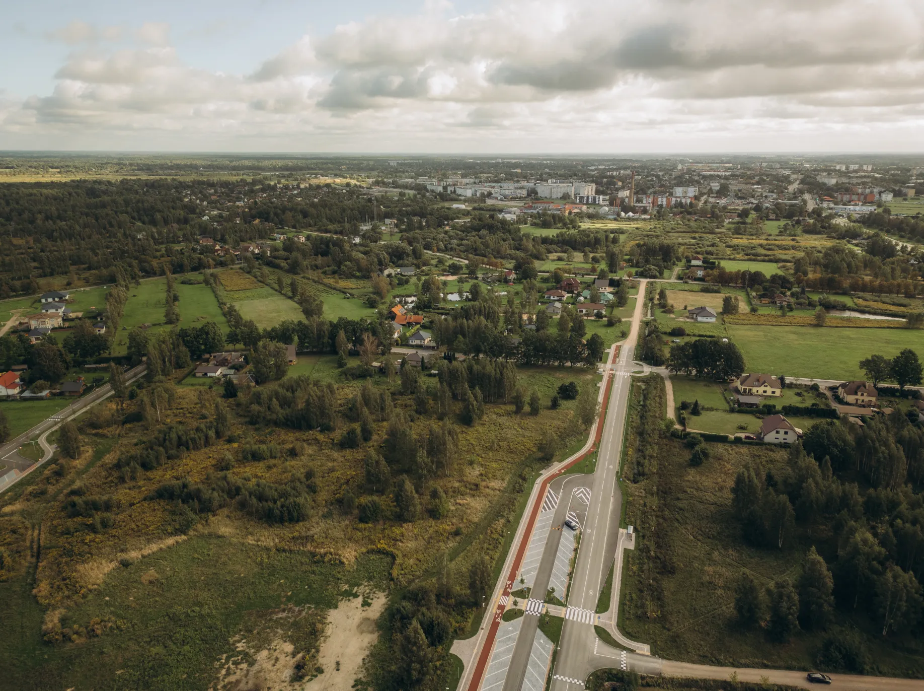 Reconstruction of the 2nd and 3rd lines and the section of Namejs Street in Jelgava