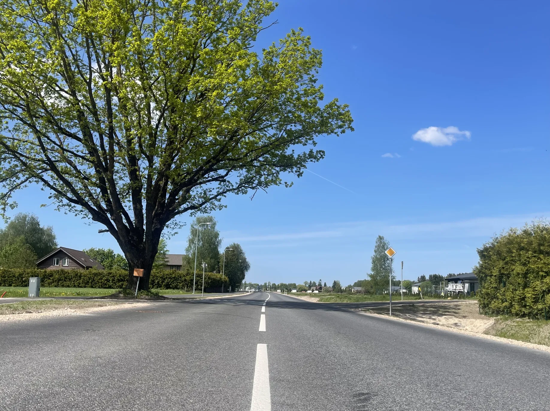 Reconstruction of Highway V-22 (Bašēni – Mežgaļi) in Mārupe