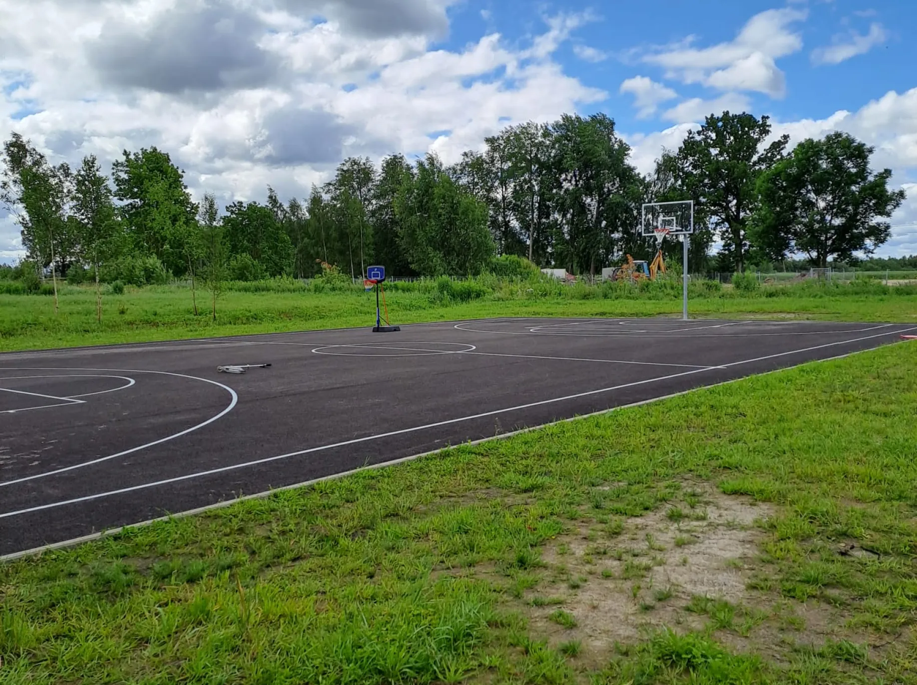 Vircava Sports Base – Streetball Court in Mazlauki, Vircava Parish, and Līvbērze Sports Base – Streetball Court in Vārpa, Līvbērze Parish