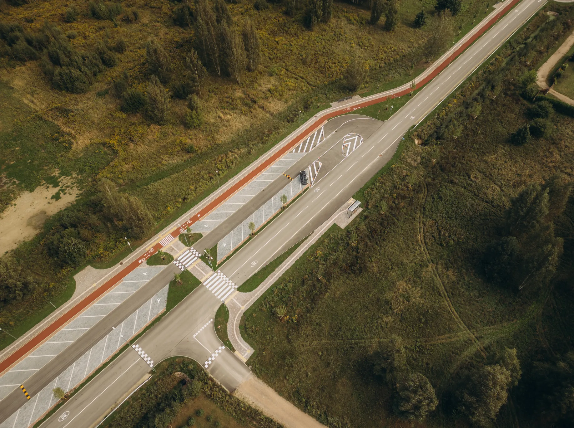 Reconstruction of the 2nd and 3rd lines and the section of Namejs Street in Jelgava