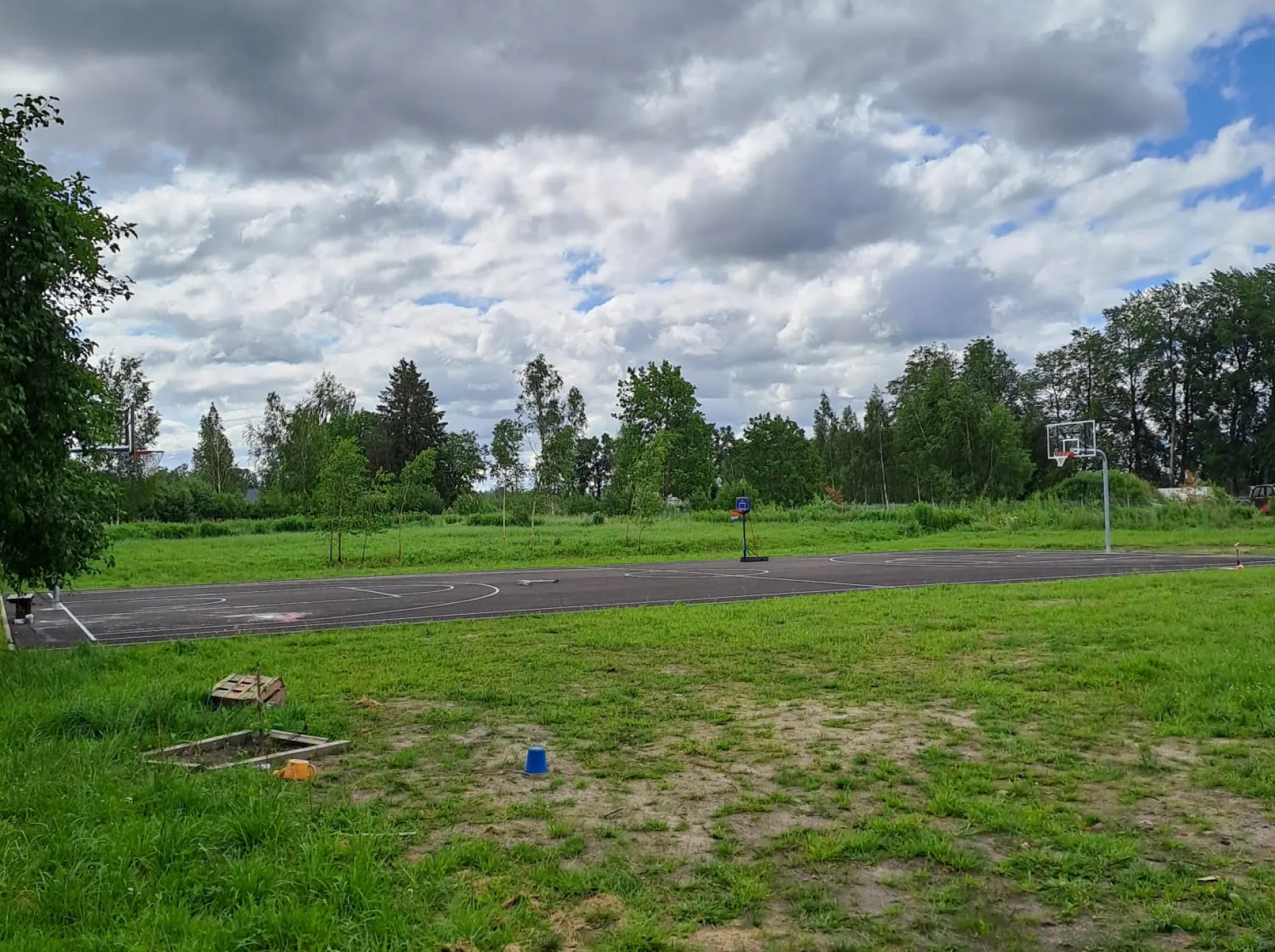 Vircava Sports Base – Streetball Court in Mazlauki, Vircava Parish, and Līvbērze Sports Base – Streetball Court in Vārpa, Līvbērze Parish