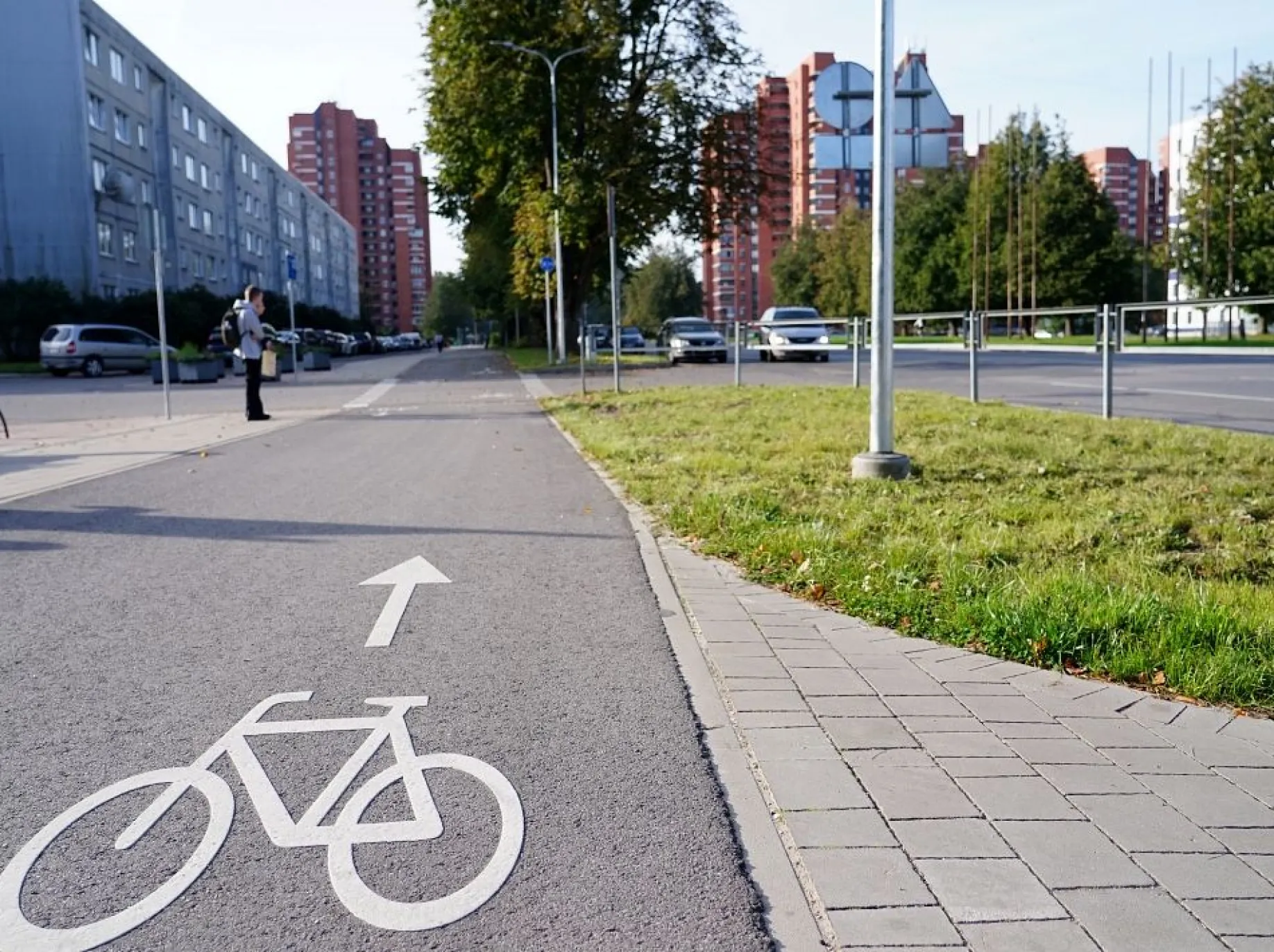 Construction of the “Imanta-Daugavgrīva” cycle path