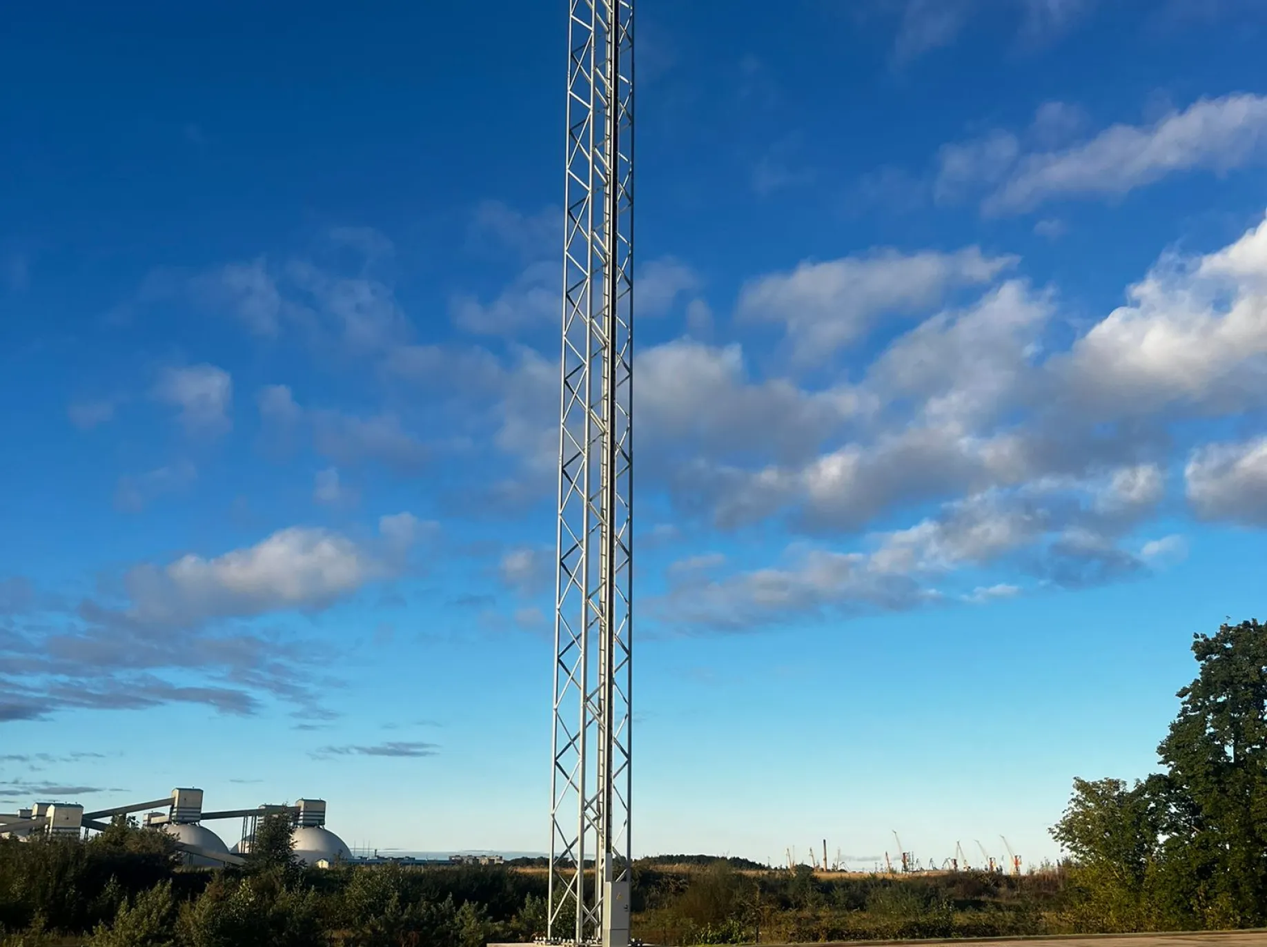 Reconstruction of the existing container storage area New container storage area in Riga, Kundziņsala, within the Riga Freeport territory