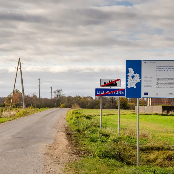 Reconstruction of the municipal road Līgo Street – Sili (No. 3) in Lielplatone Parish, Jelgava Municipality