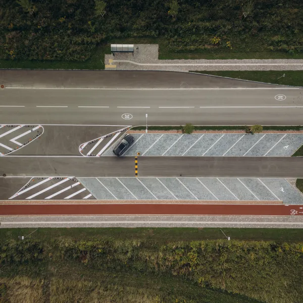 Reconstruction of the 2nd and 3rd lines and the section of Namejs Street in Jelgava